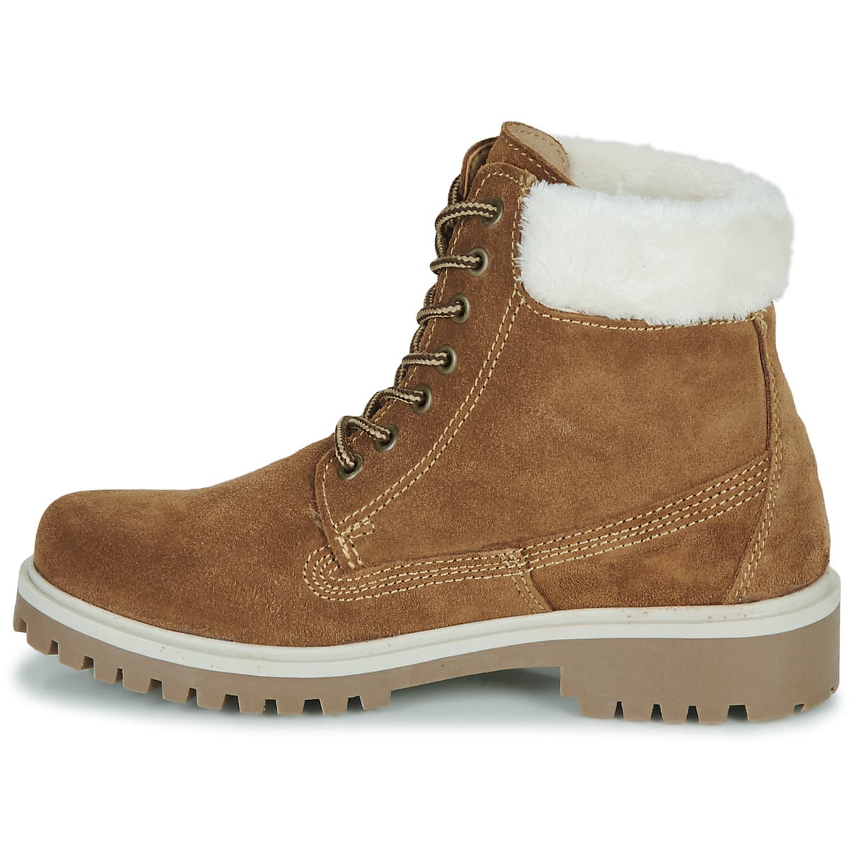 Women's Boots Casual Attitude Brown