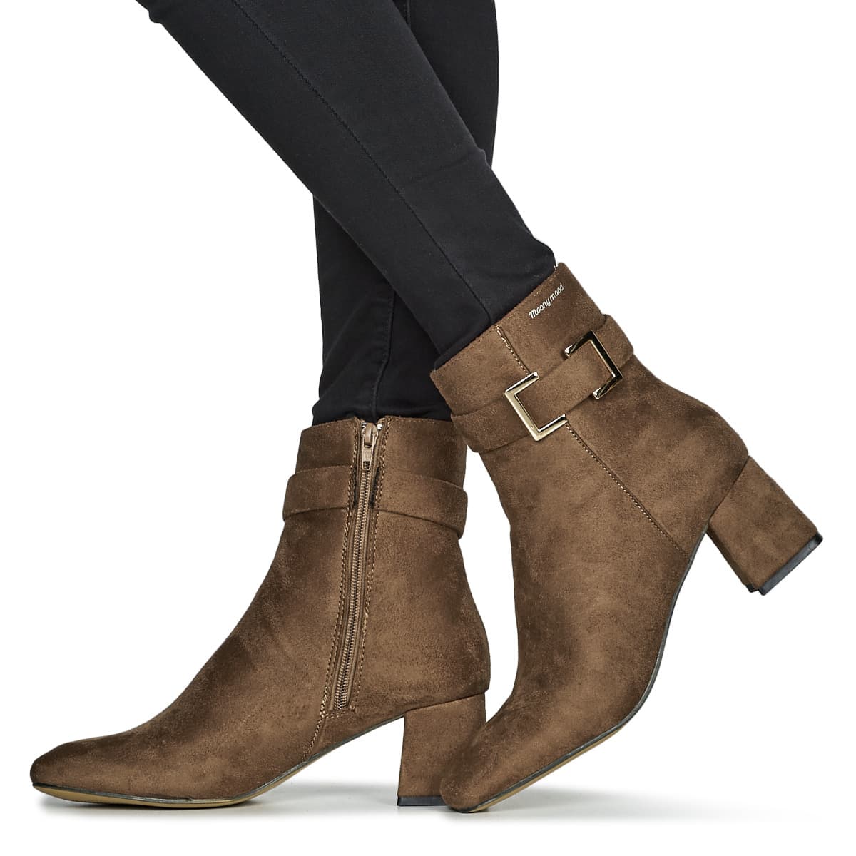 Women's Ankle Boots Moony Mood Brown