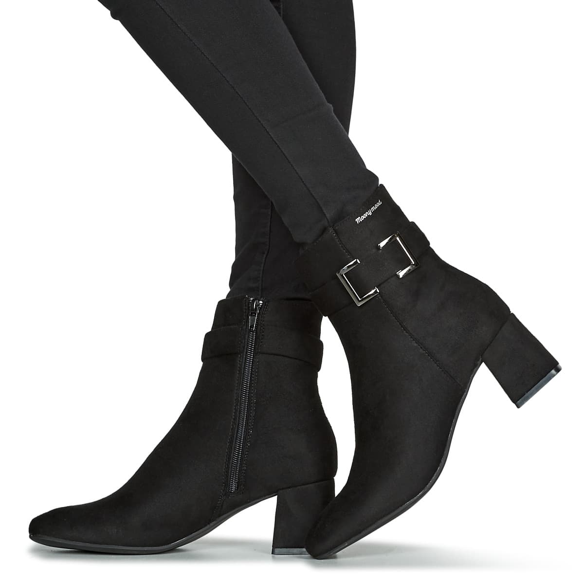 Women's Ankle Boots Moony Mood Black