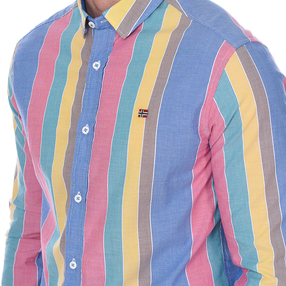 Men's Shirts Napapijri Multicolor