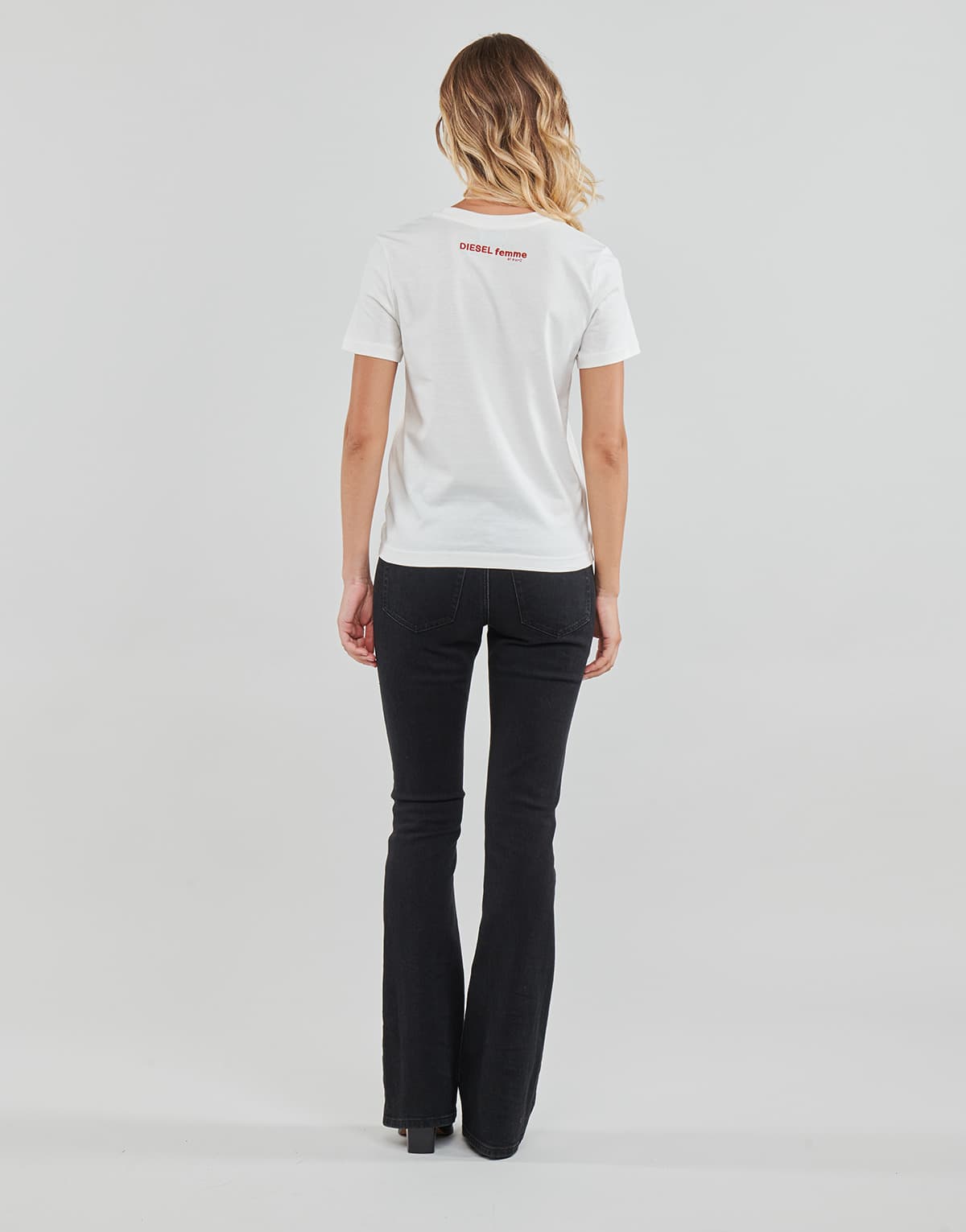 Women's T-Shirts Diesel White