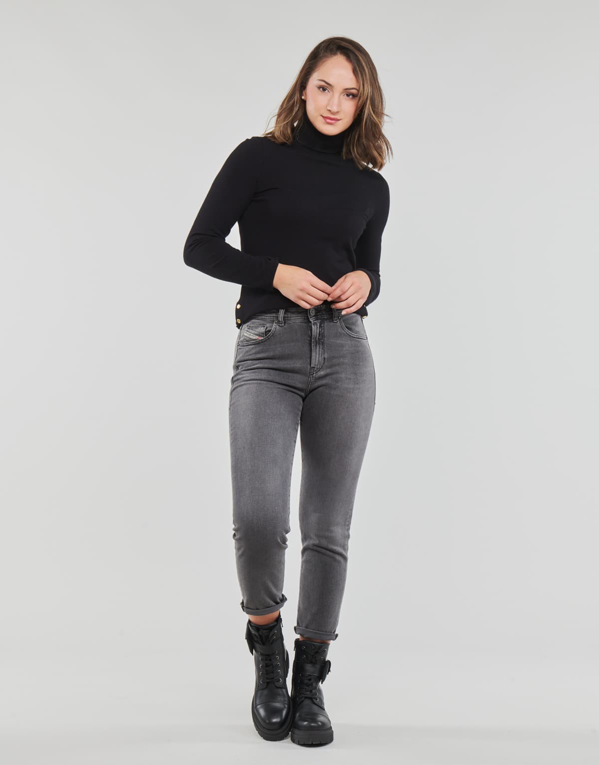 Women's Jeans Diesel Gray