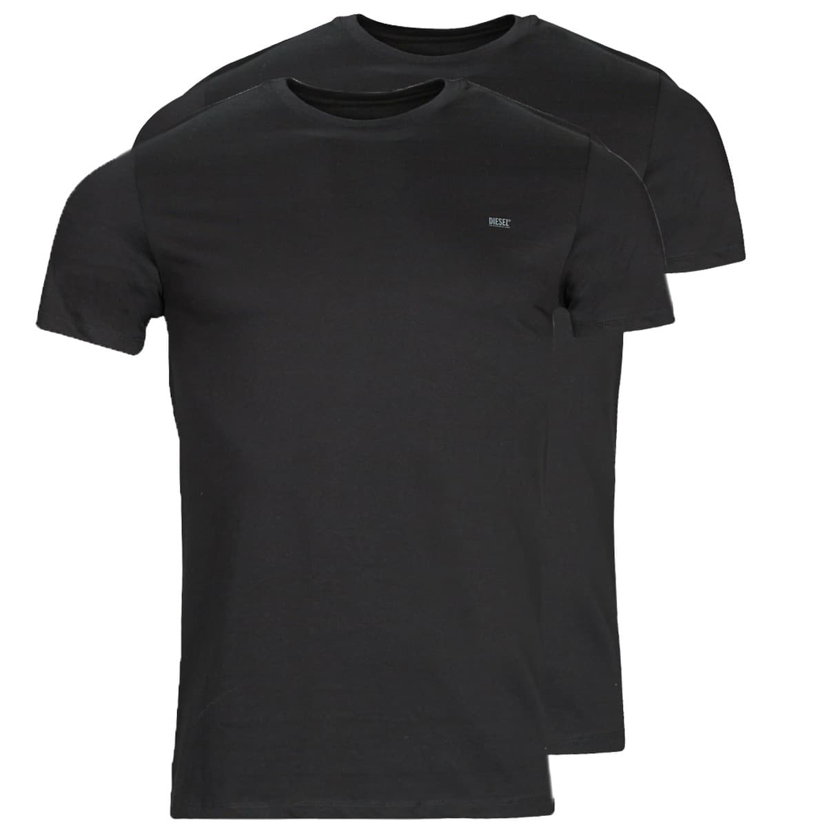 Men's T-Shirts Diesel Black
