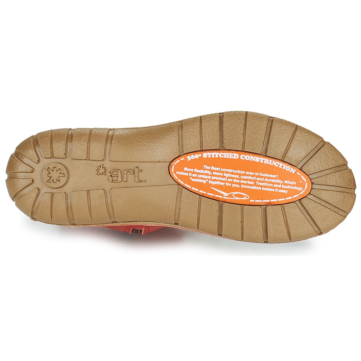 Women's Boots Art Red