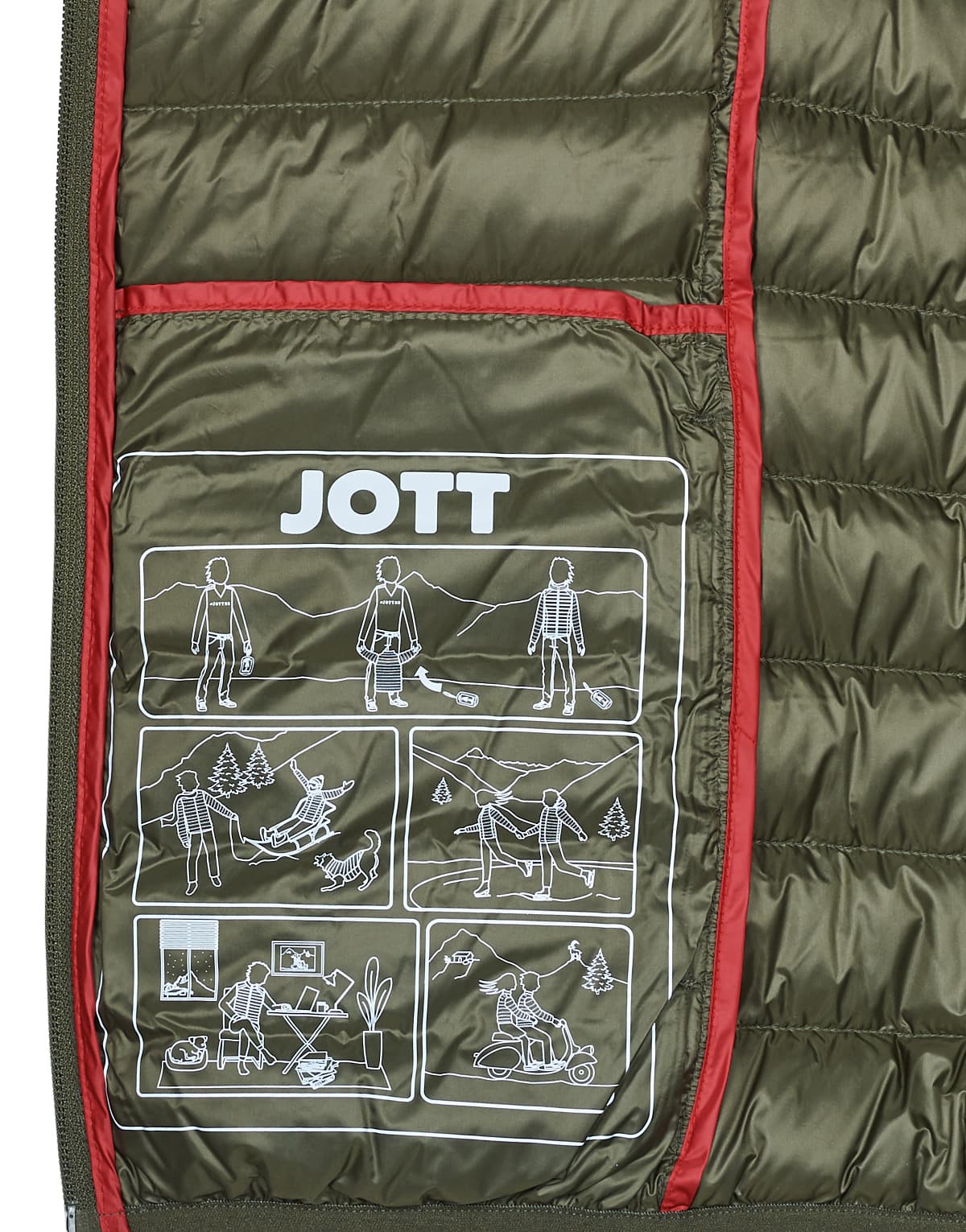 Men's Jackets JOTT Khaki