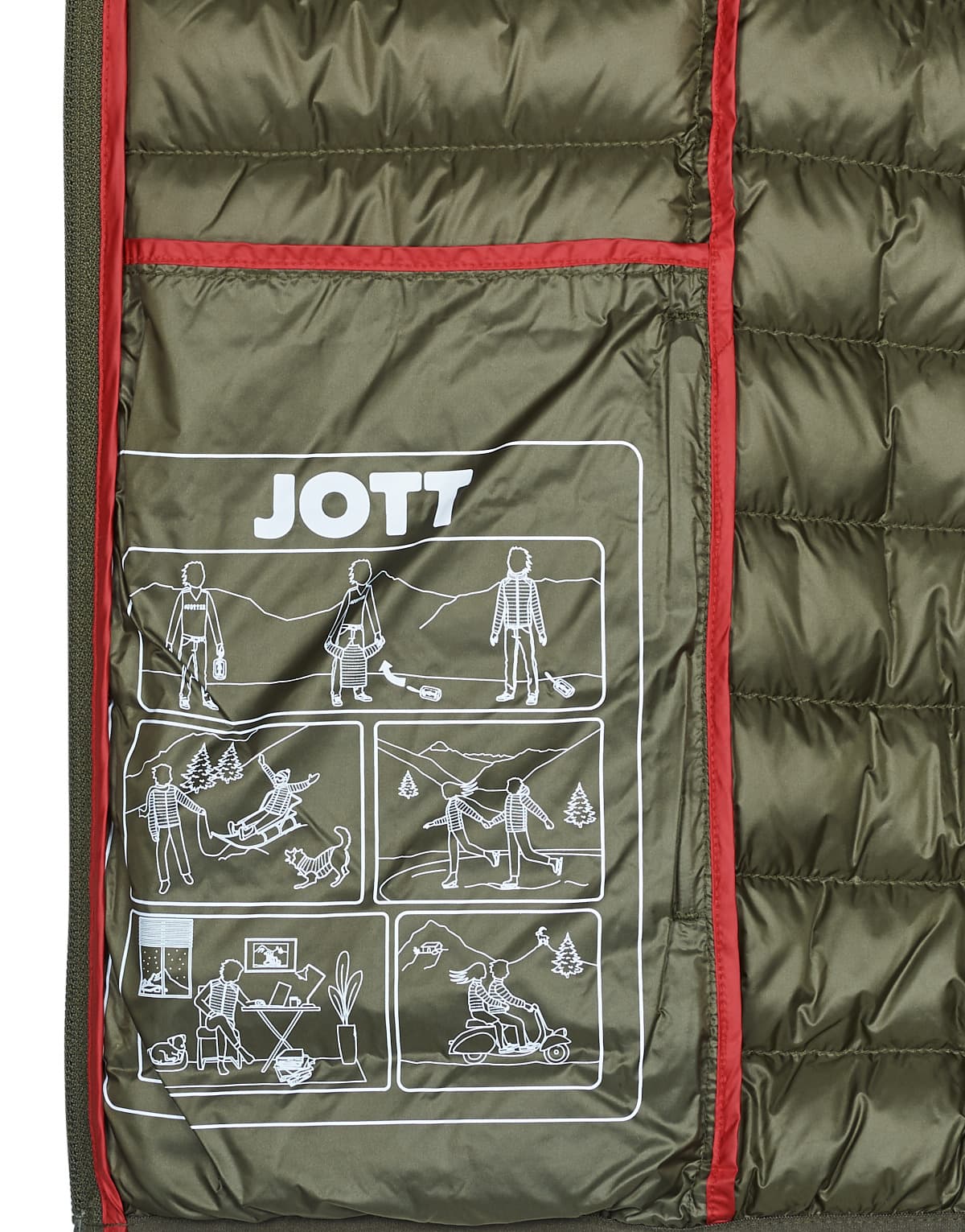 Men's Jackets JOTT Khaki
