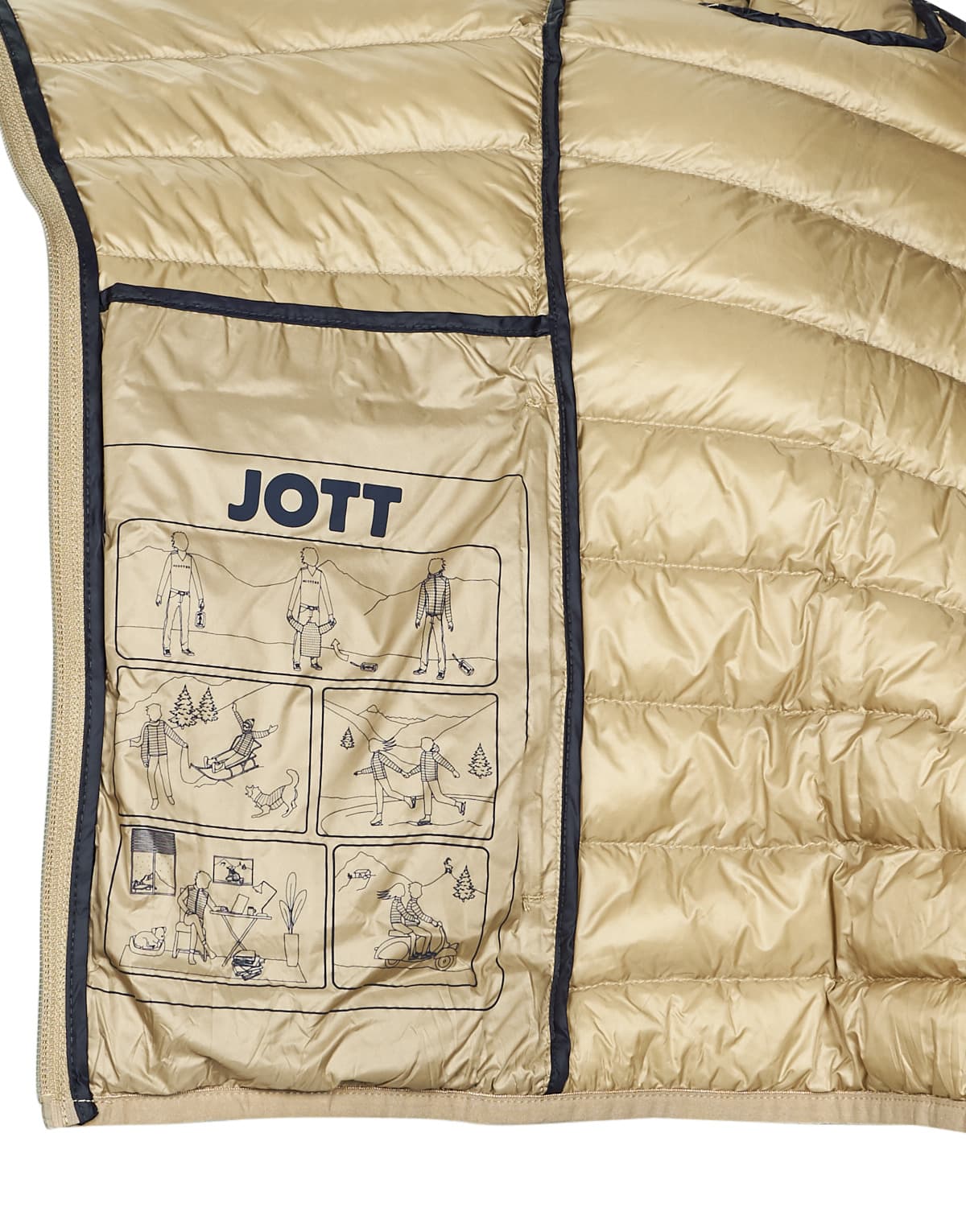 Men's Jackets JOTT Beige