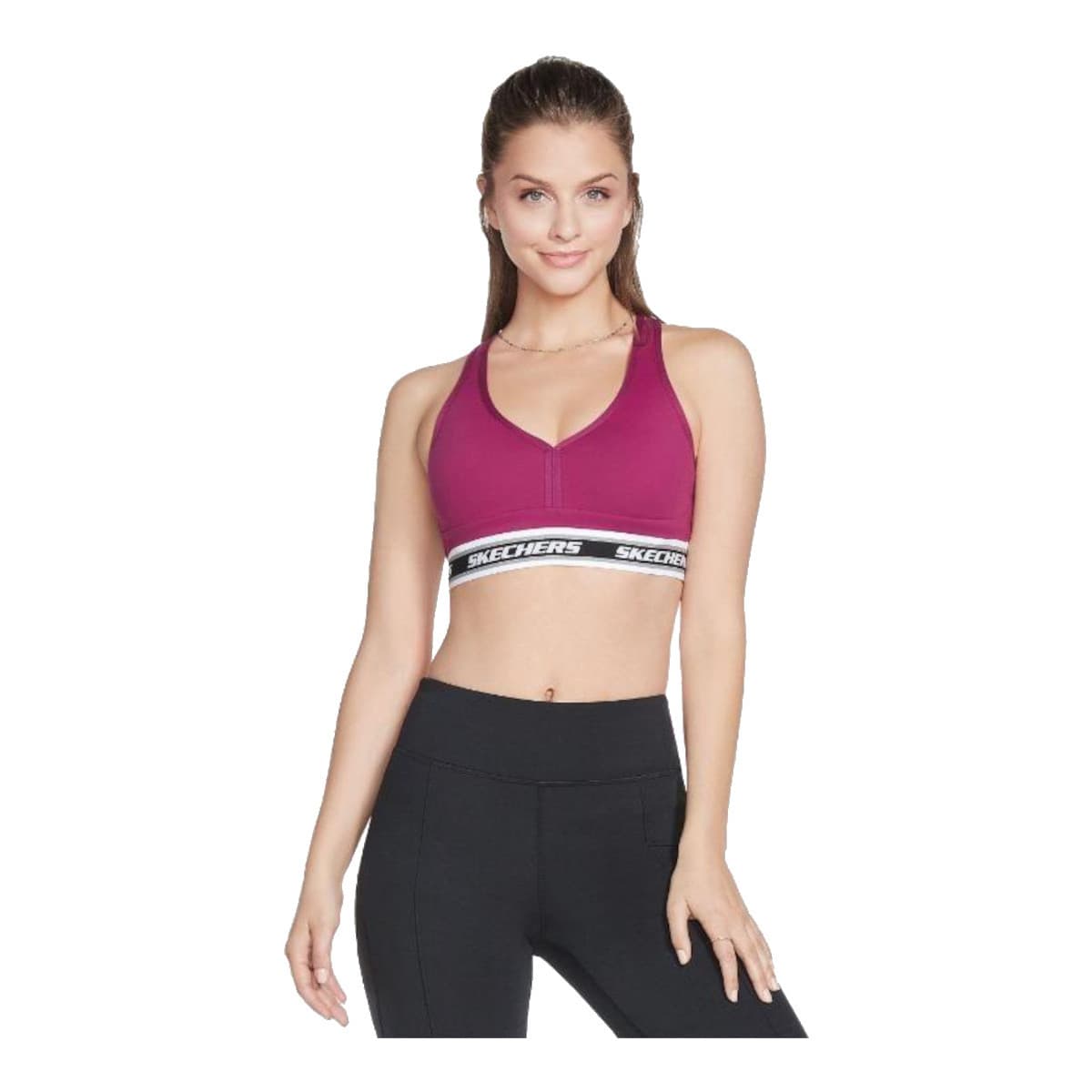 Women's Sports Bras Skechers Purple