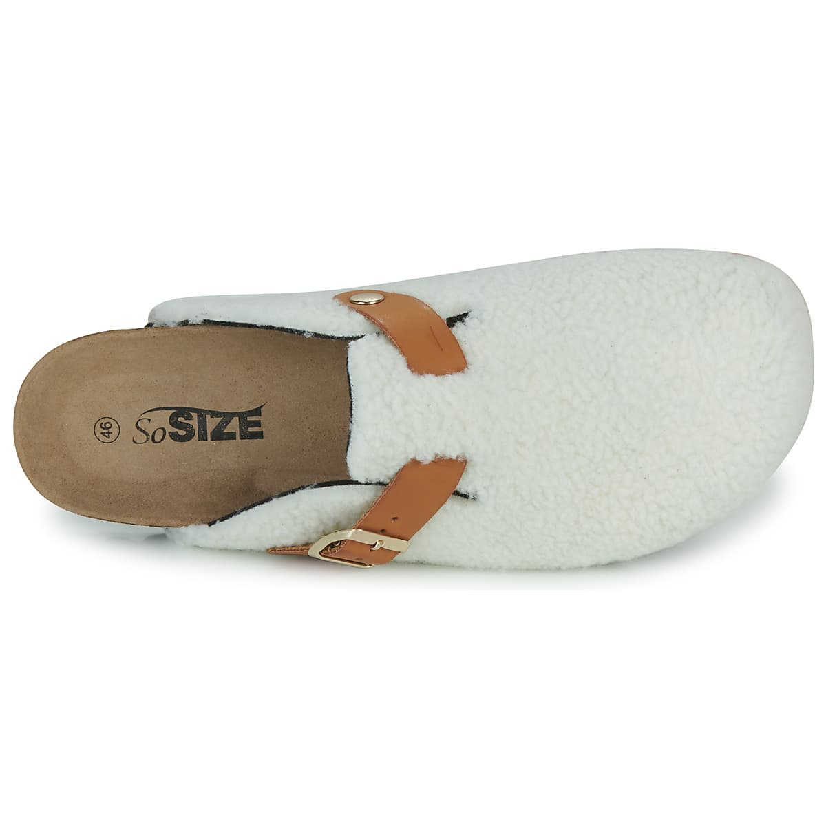 Women's House Slippers So Size White