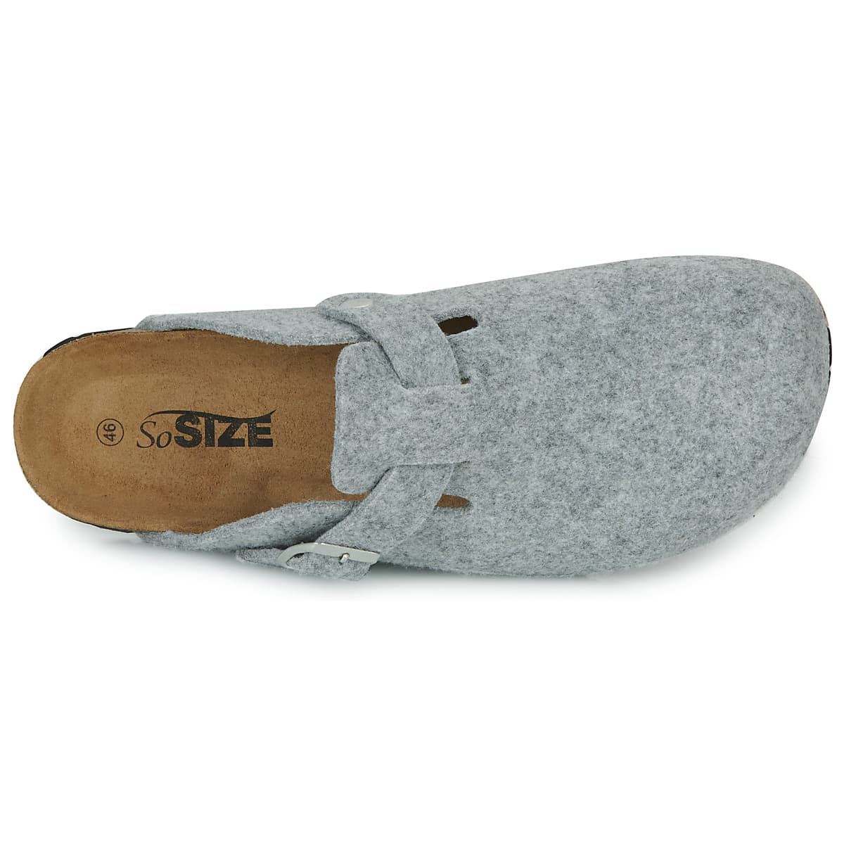 Women's House Slippers So Size Gray
