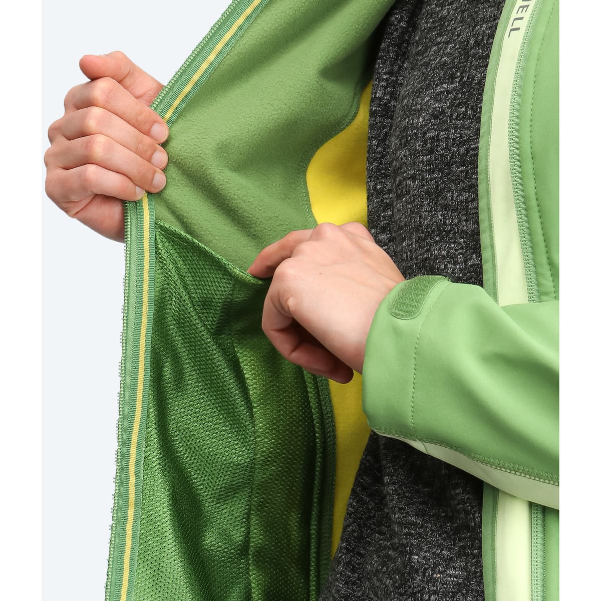 Women's Sweatshirts Salewa Green