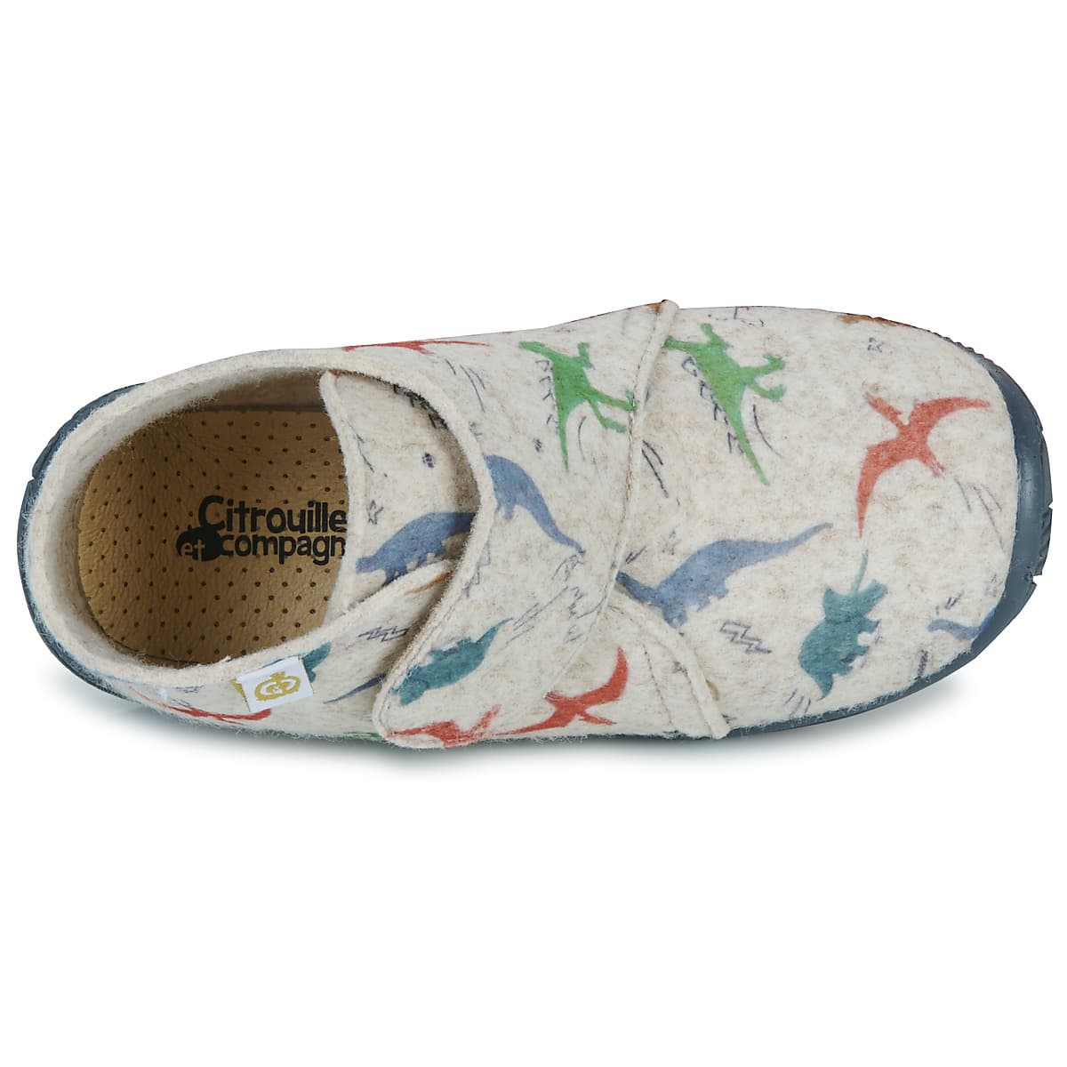 Boys' House Slippers Citrouille et Compagnie Beige