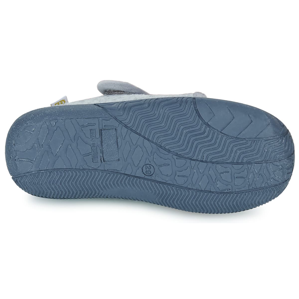 Boys' House Slippers Citrouille et Compagnie Gray