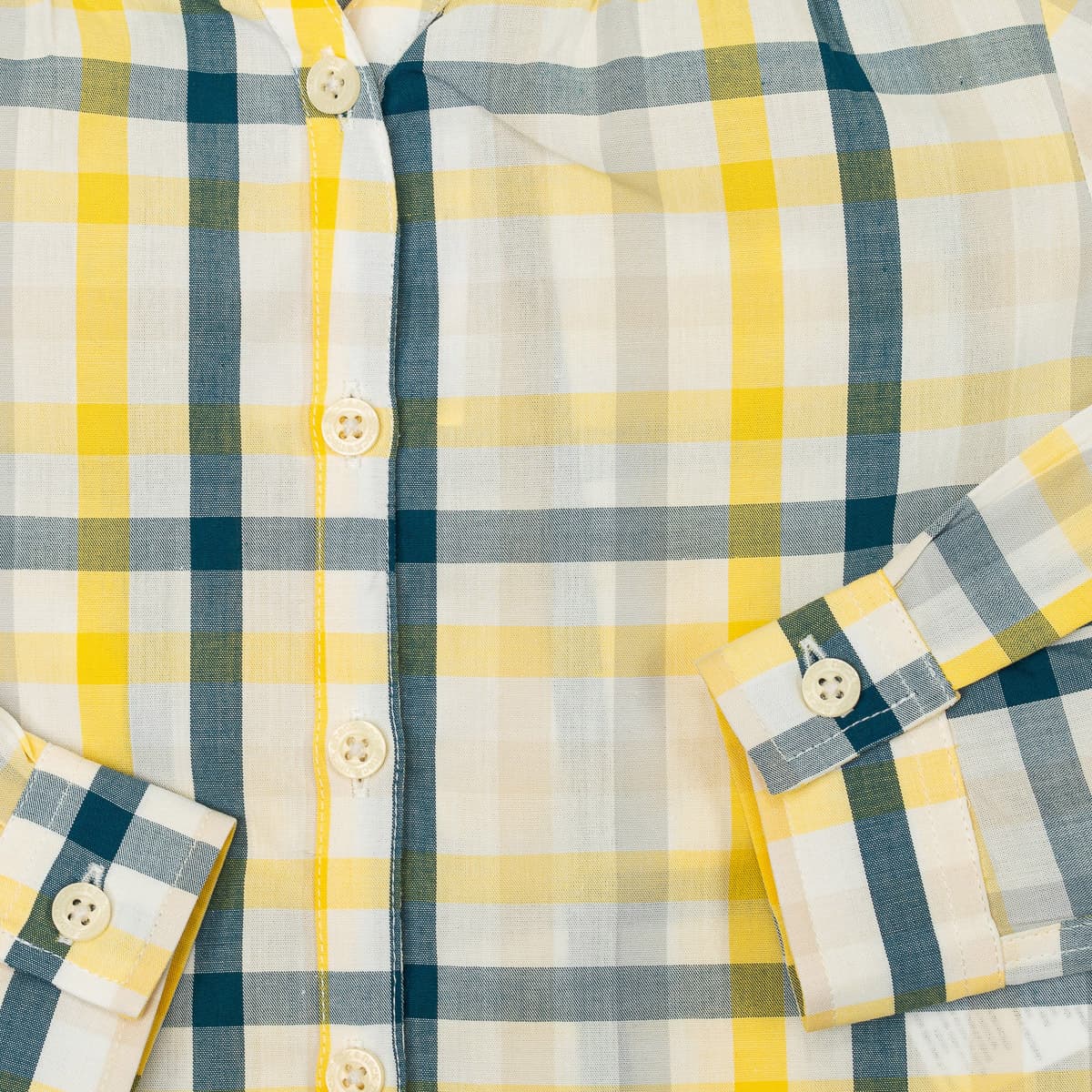 Girls' Shirts Neck And Neck Multicolor