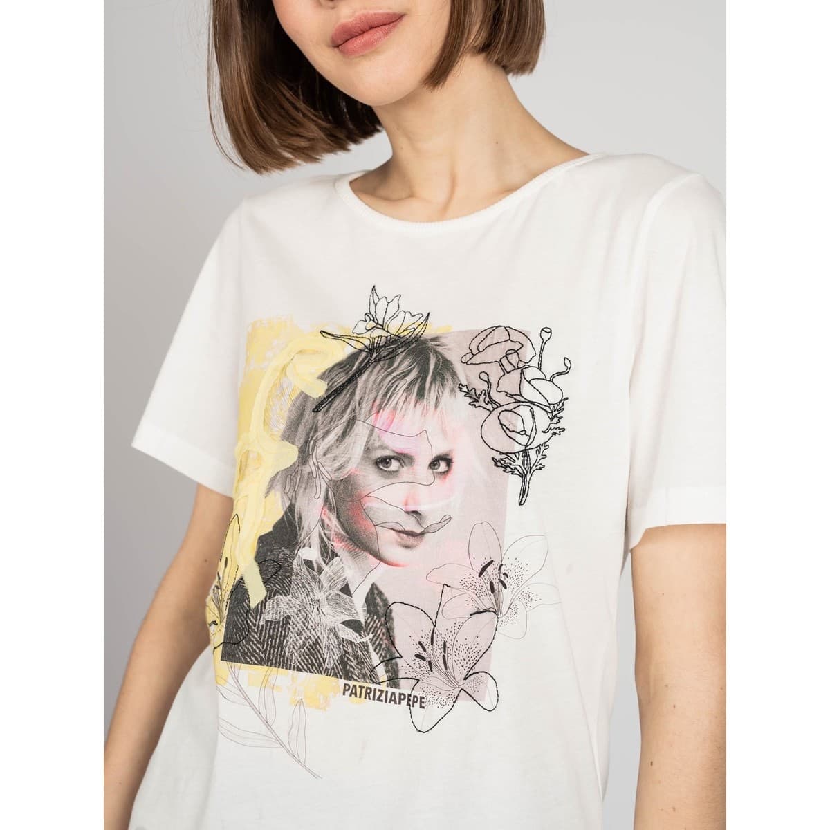 Women's T-Shirts Patrizia Pepe White