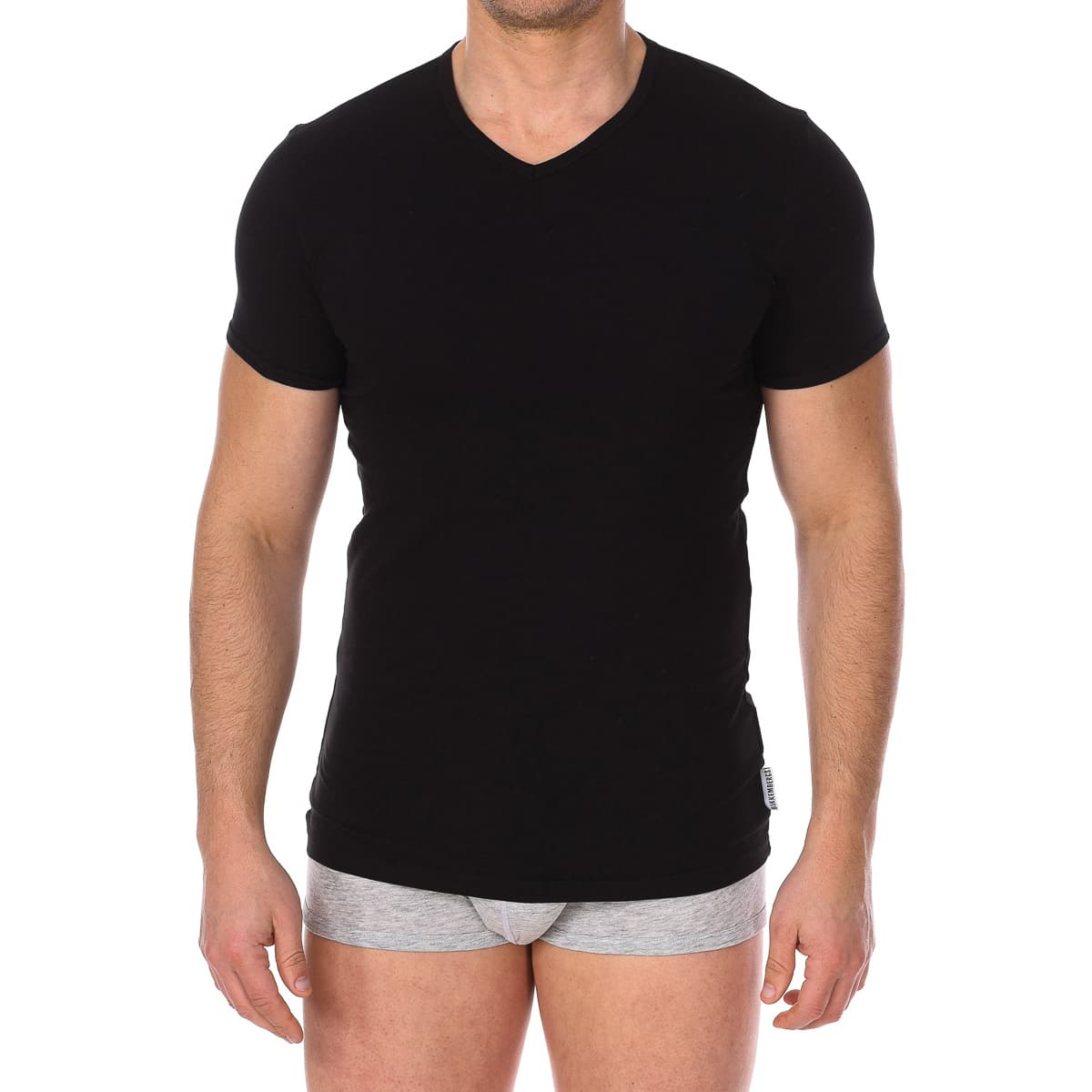 Men's T-Shirts Bikkembergs Black