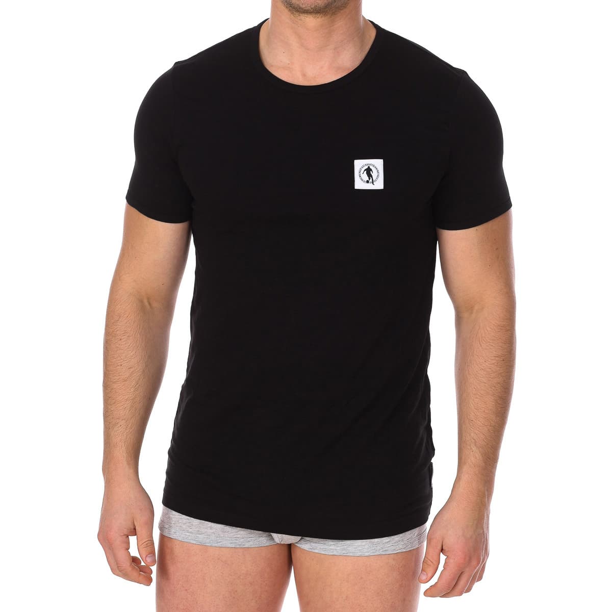 Men's T-Shirts Bikkembergs Black