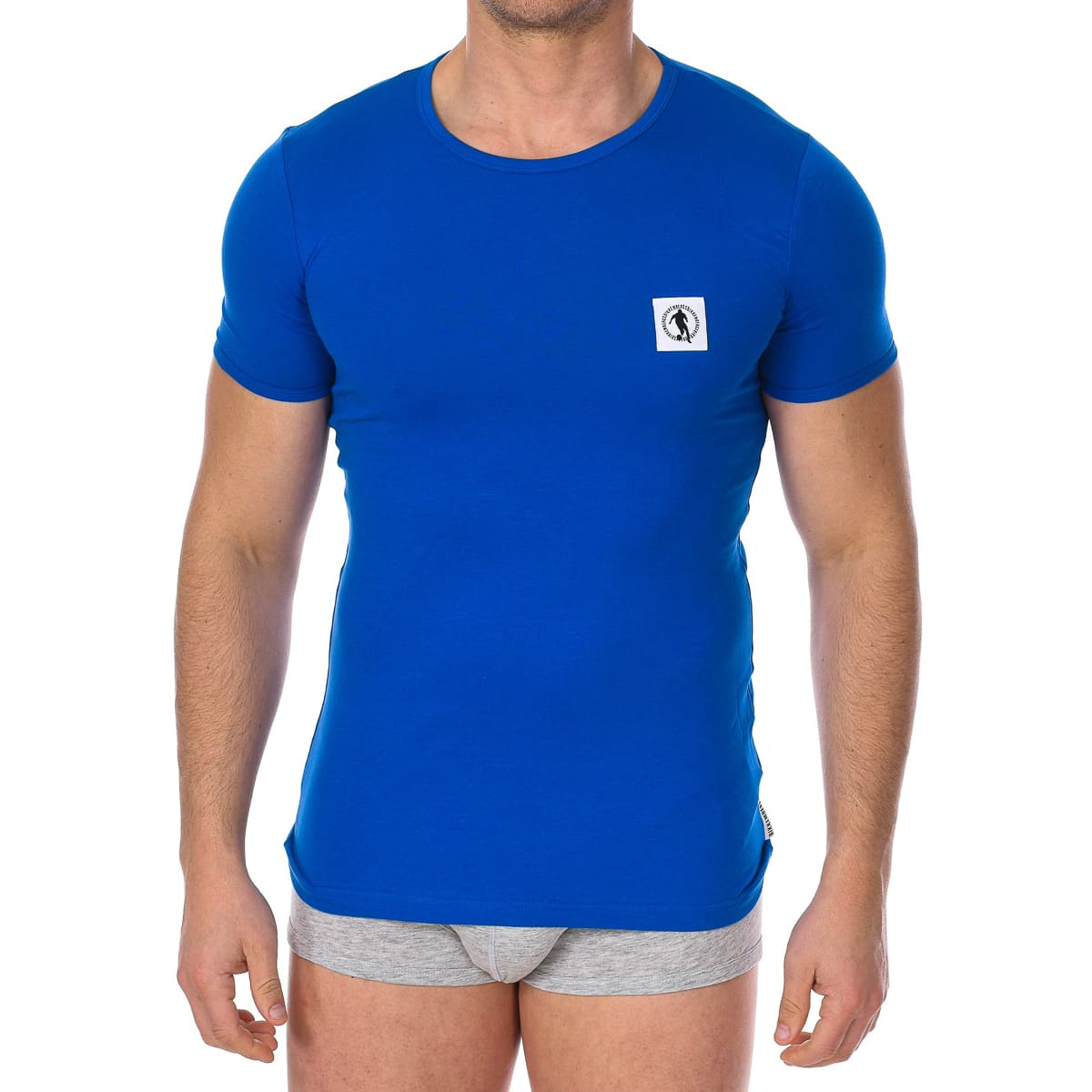 Men's T-Shirts Bikkembergs Blue
