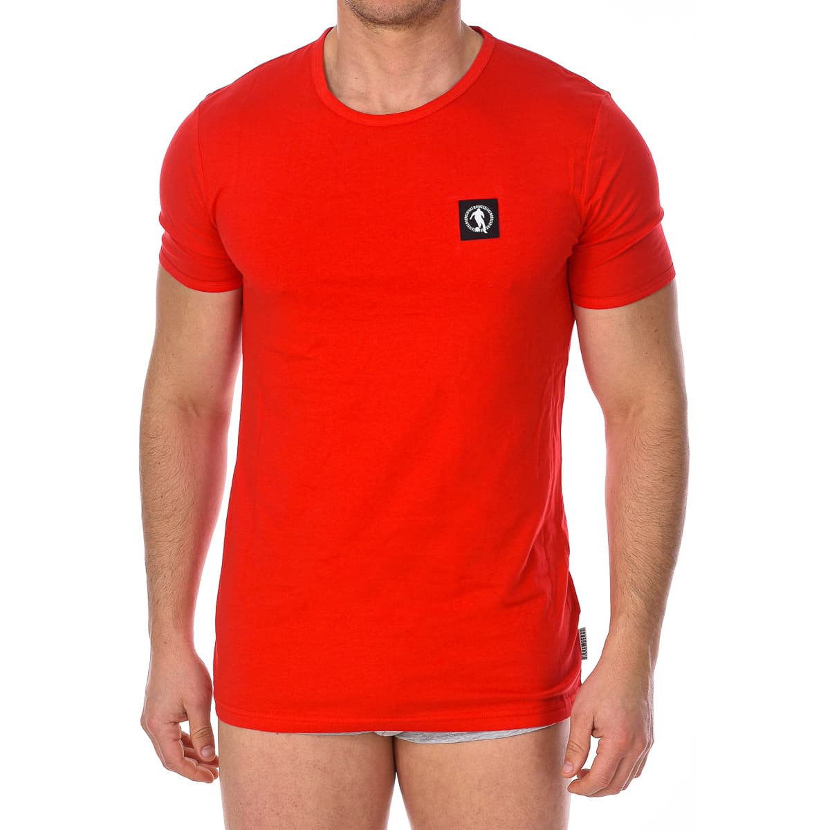 Men's T-Shirts Bikkembergs Red