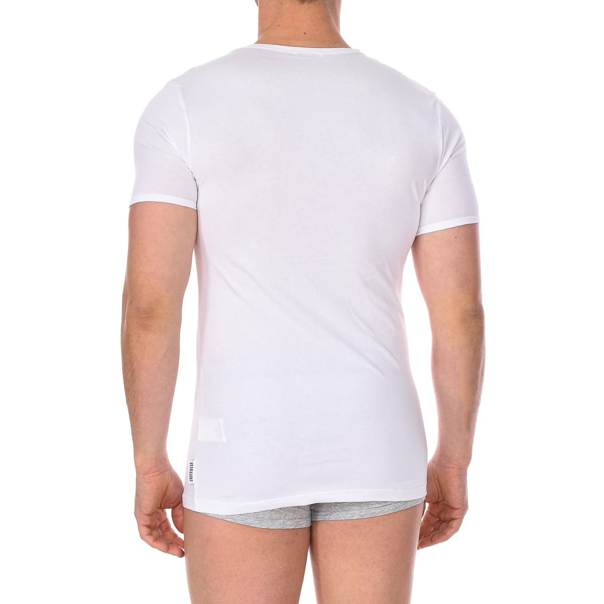 Men's T-Shirts Bikkembergs White