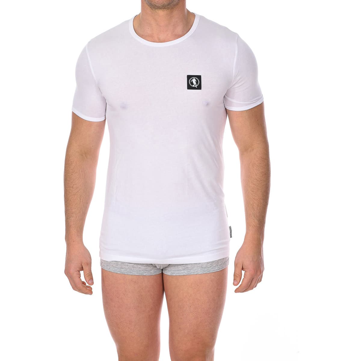 Men's T-Shirts Bikkembergs White