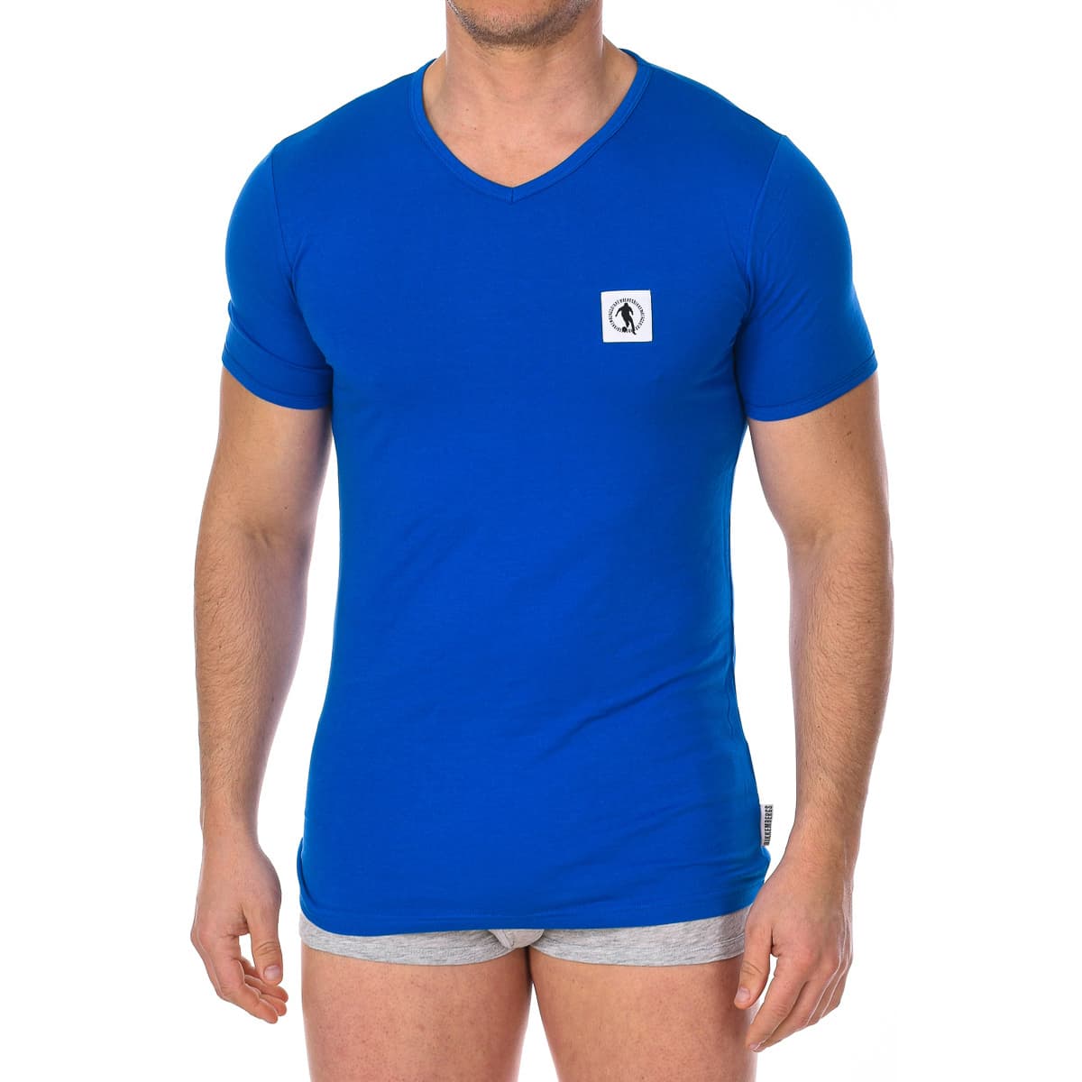 Men's T-Shirts Bikkembergs Blue