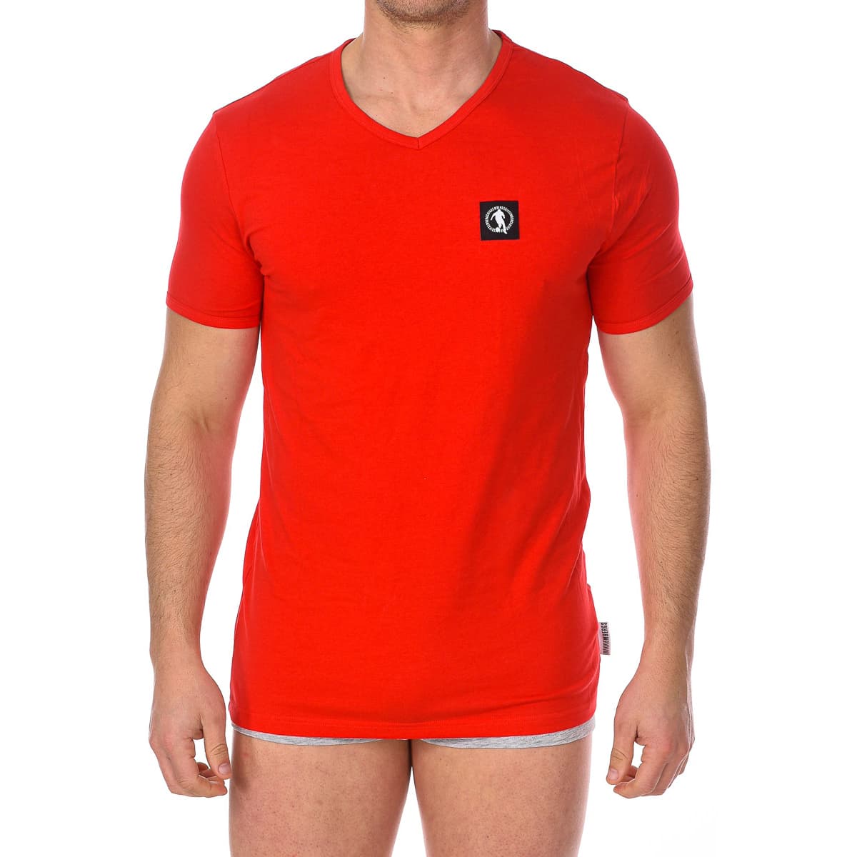 Men's T-Shirts Bikkembergs Red