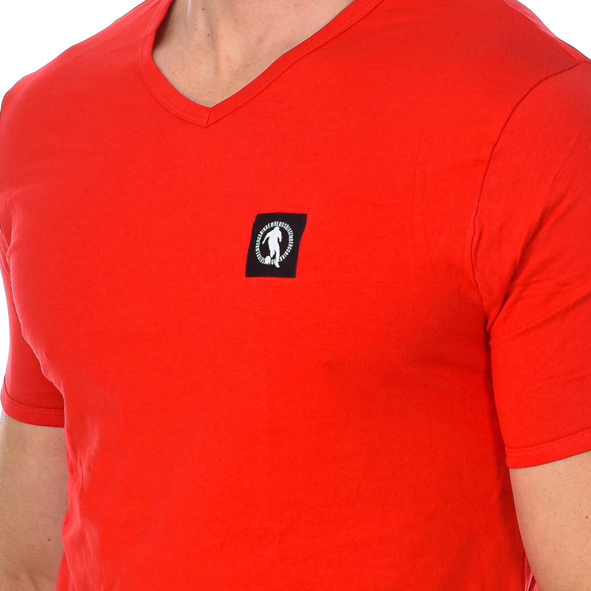 Men's T-Shirts Bikkembergs Red