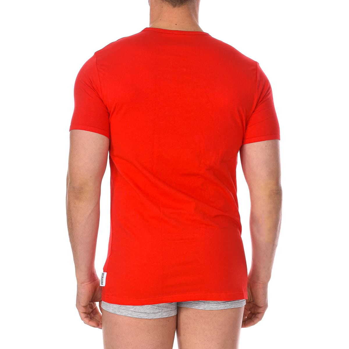 Men's T-Shirts Bikkembergs Red