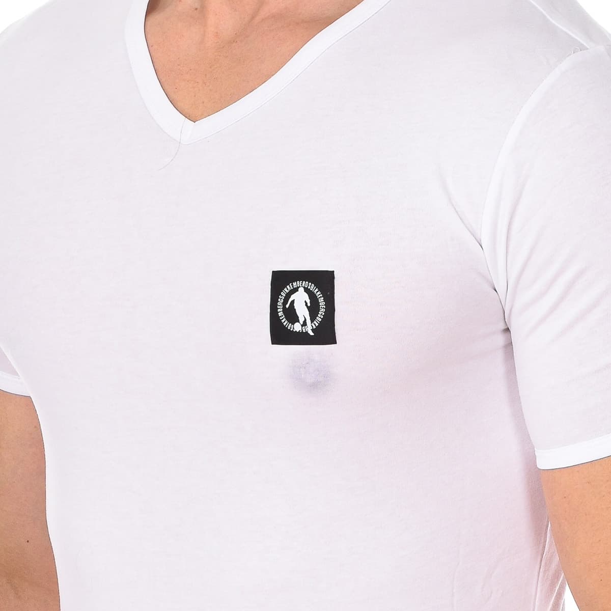 Men's T-Shirts Bikkembergs White
