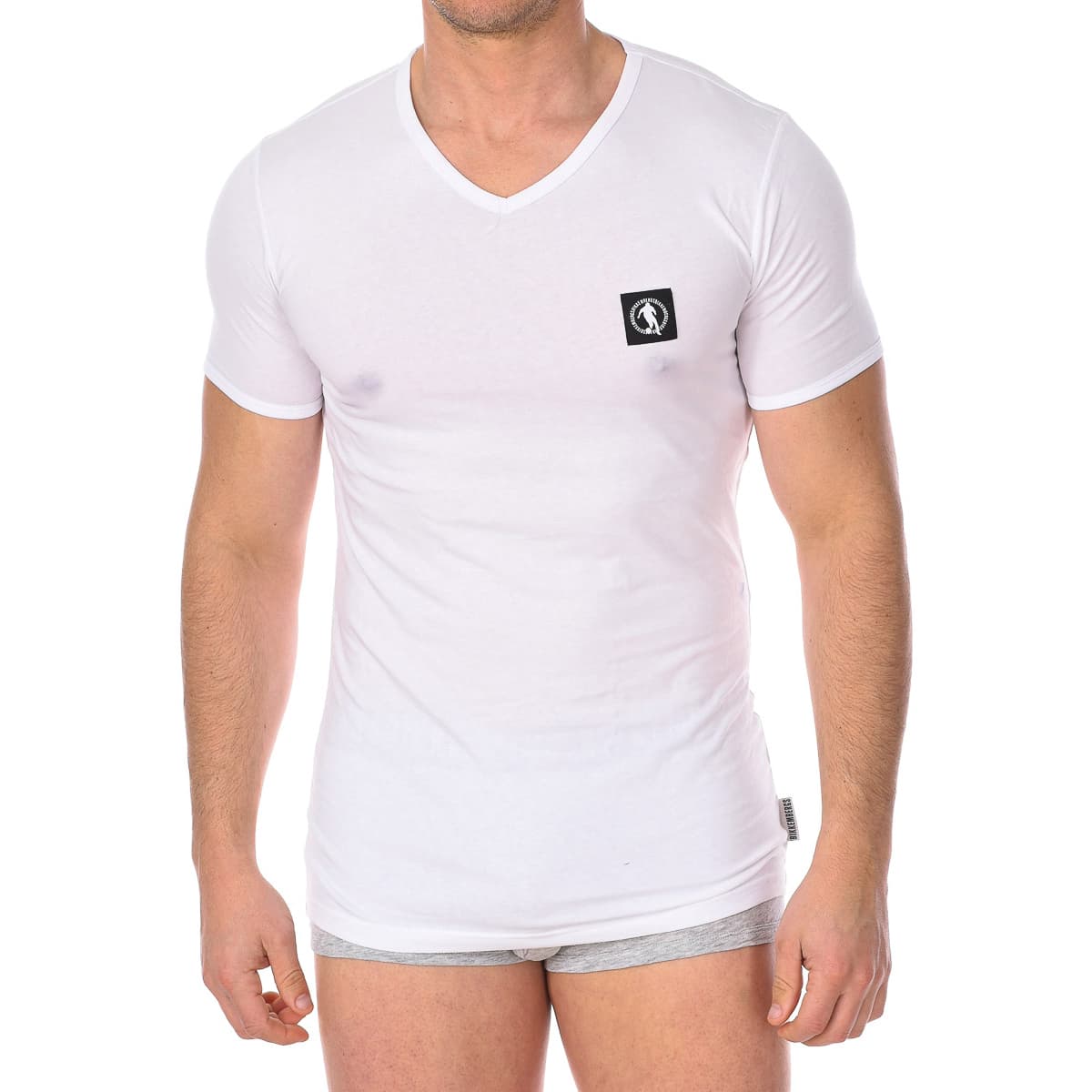 Men's T-Shirts Bikkembergs White