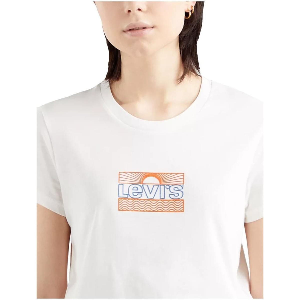 Women's T-Shirts Levis White