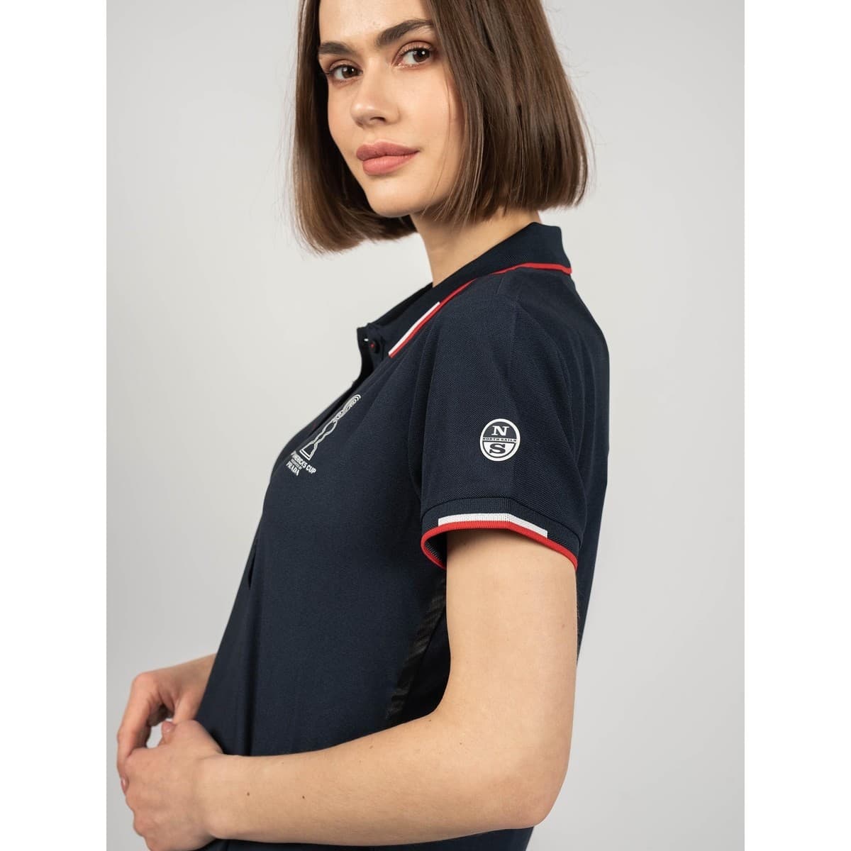 Women's Polo Shirts North Sails Blue