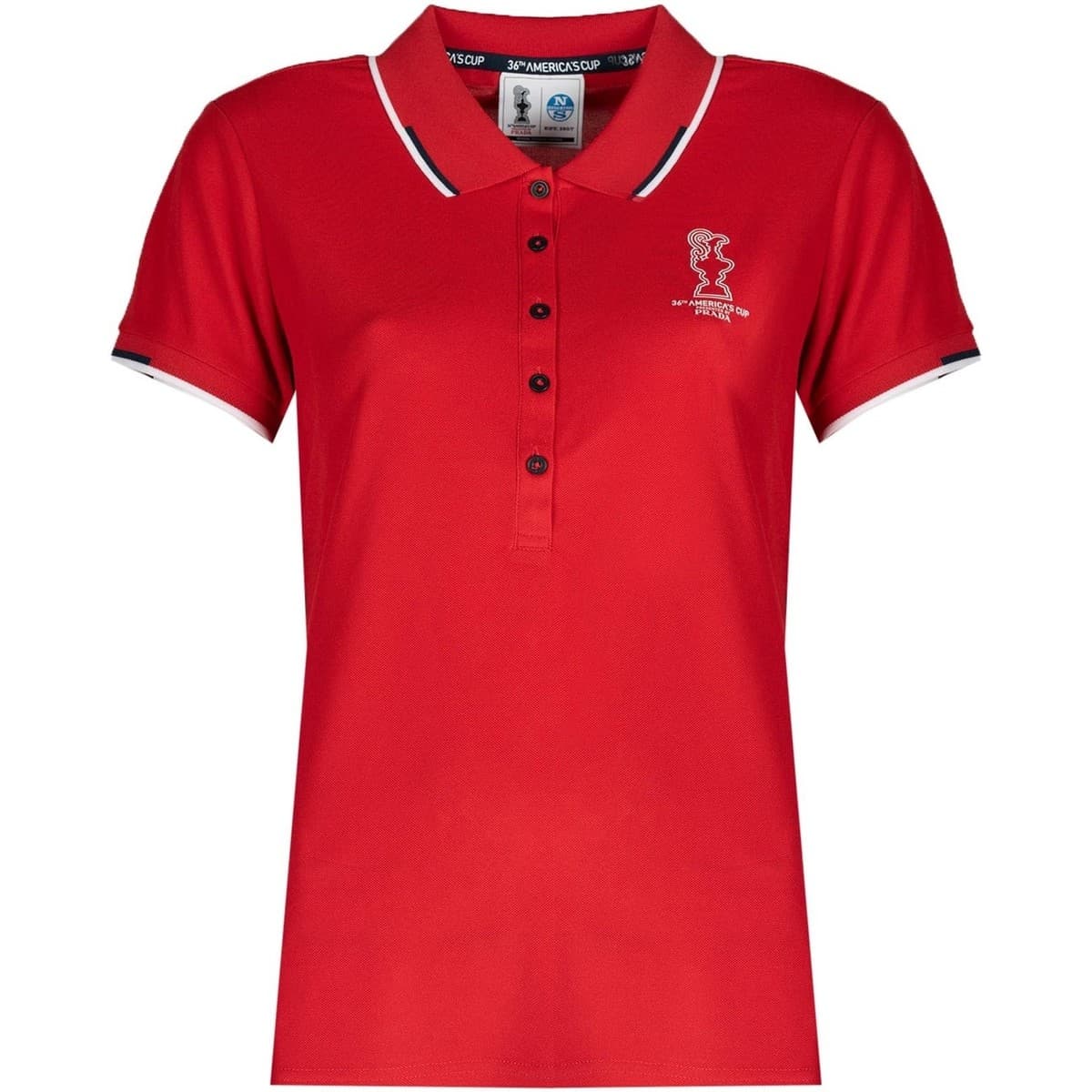 Women's Polo Shirts North Sails Red