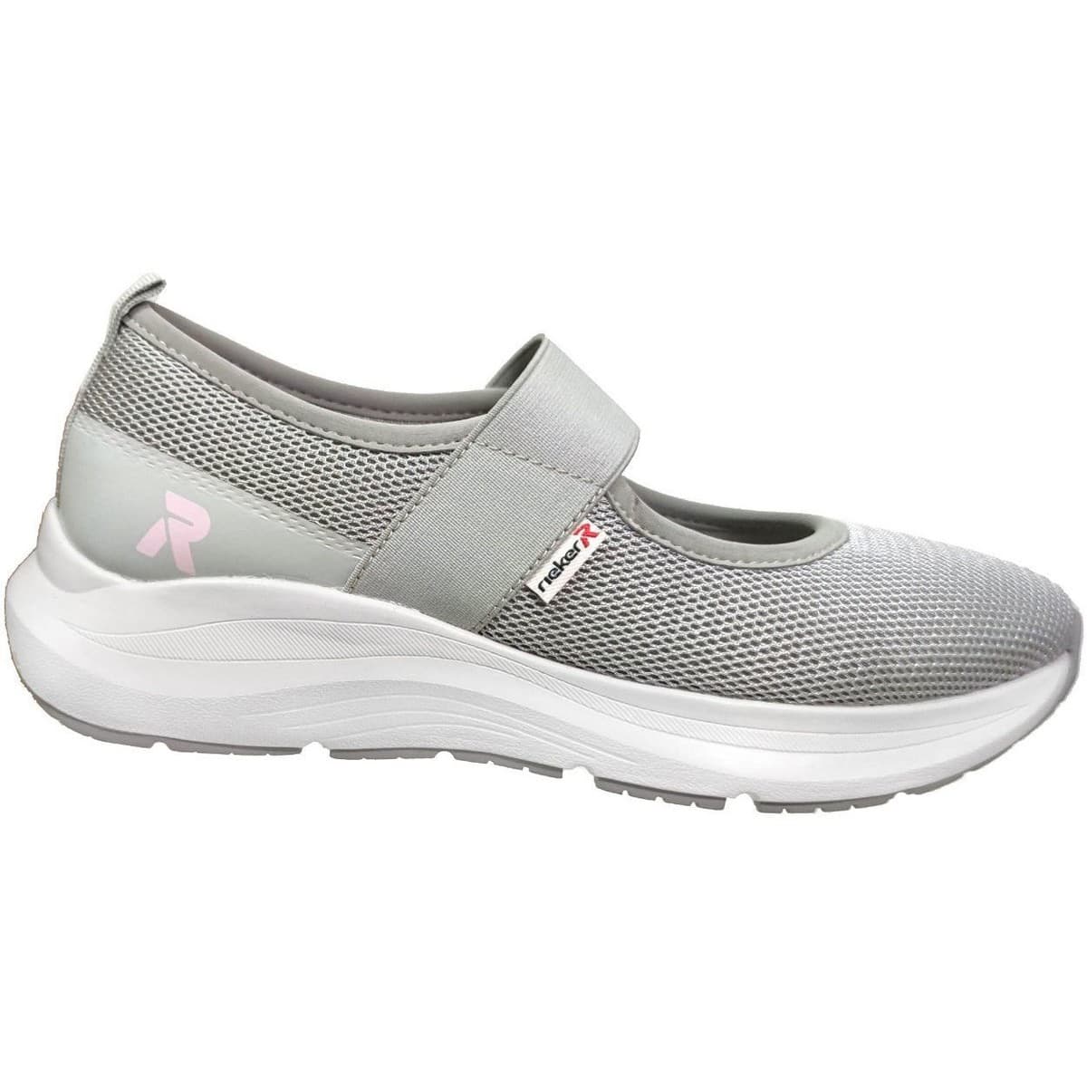 Women's Ballet Flats Rieker Gray