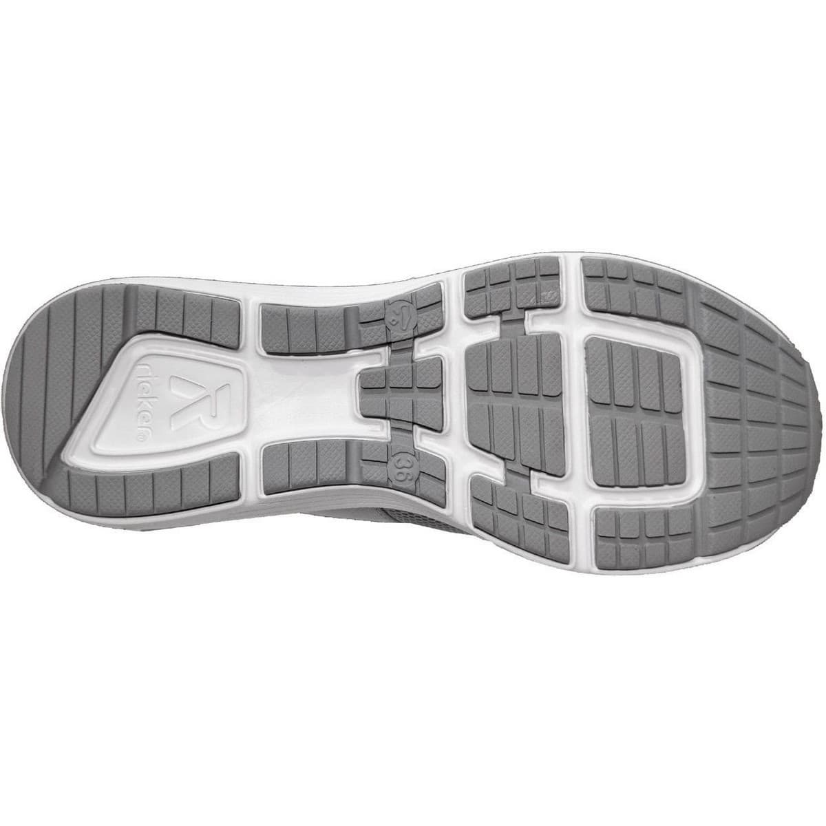 Women's Ballet Flats Rieker Gray