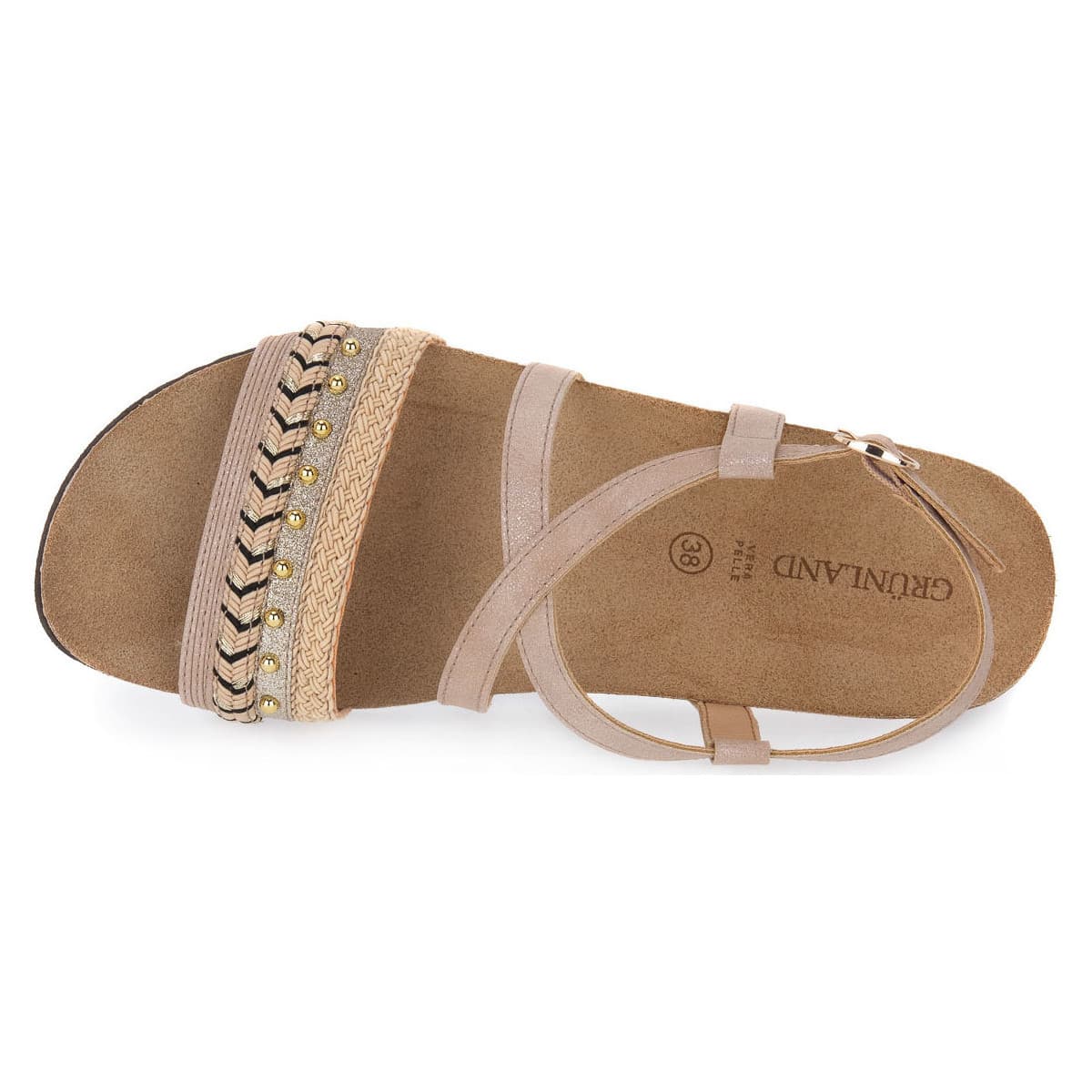 Women's Mules Grunland Beige