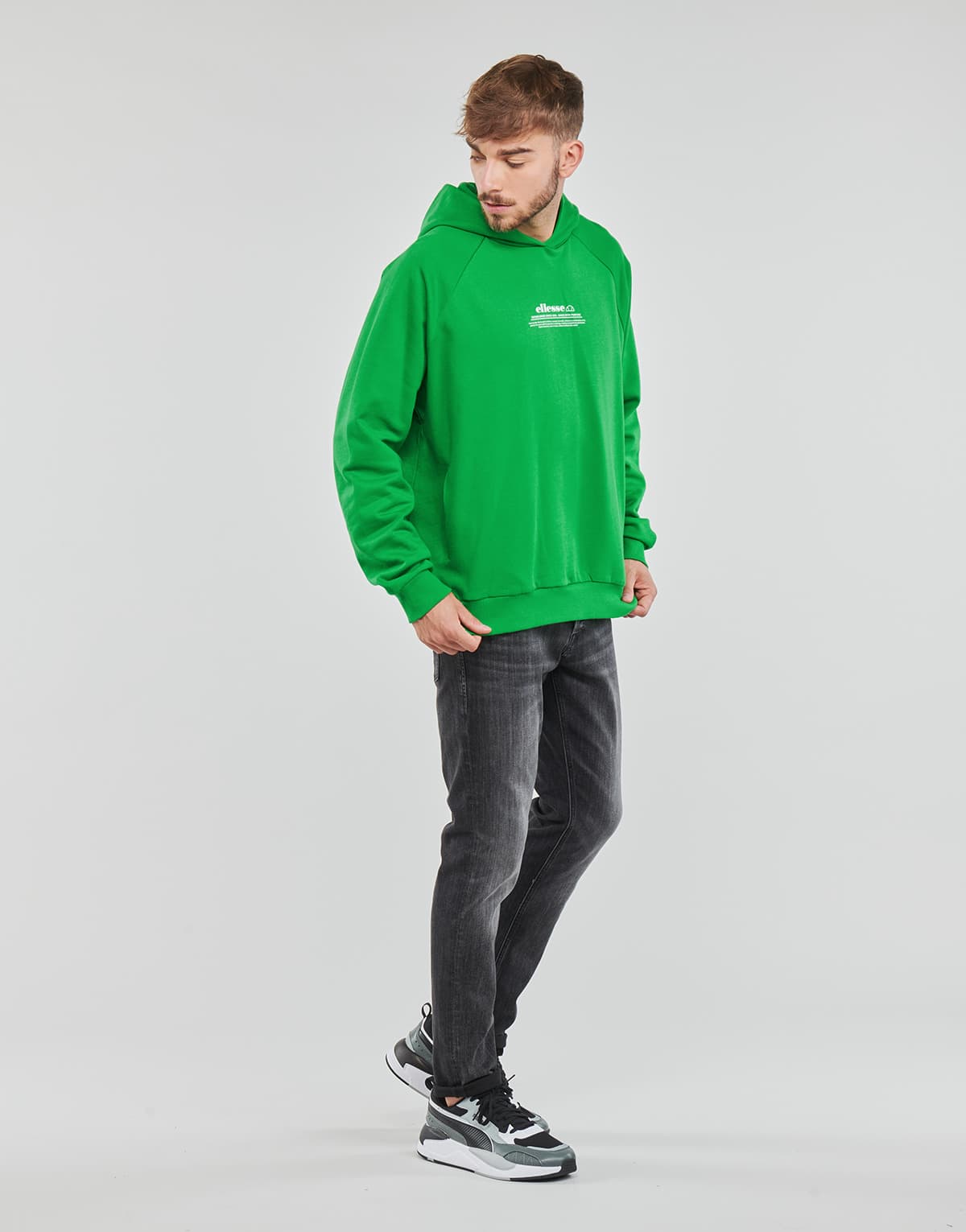 Men's Sweatshirts Ellesse Green
