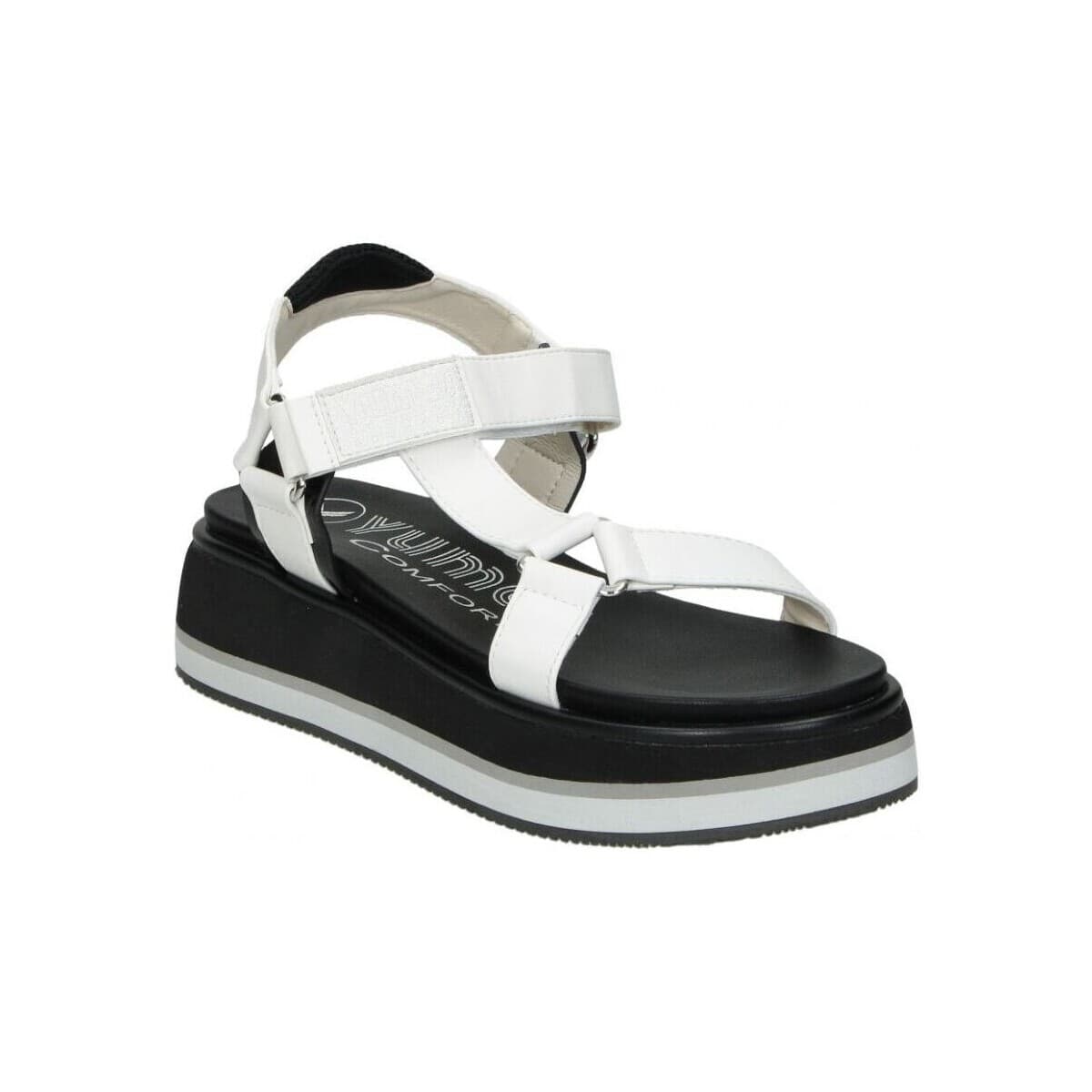 Women's Platforms Yumas White