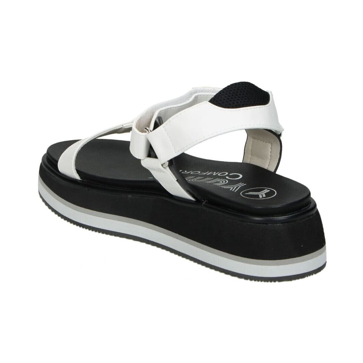 Women's Platforms Yumas White