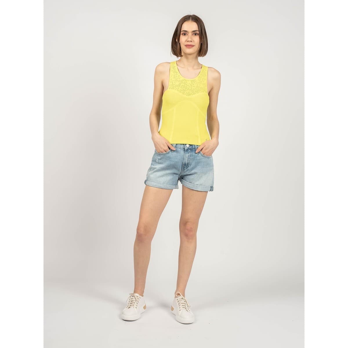 Women's T-Shirts Patrizia Pepe Yellow
