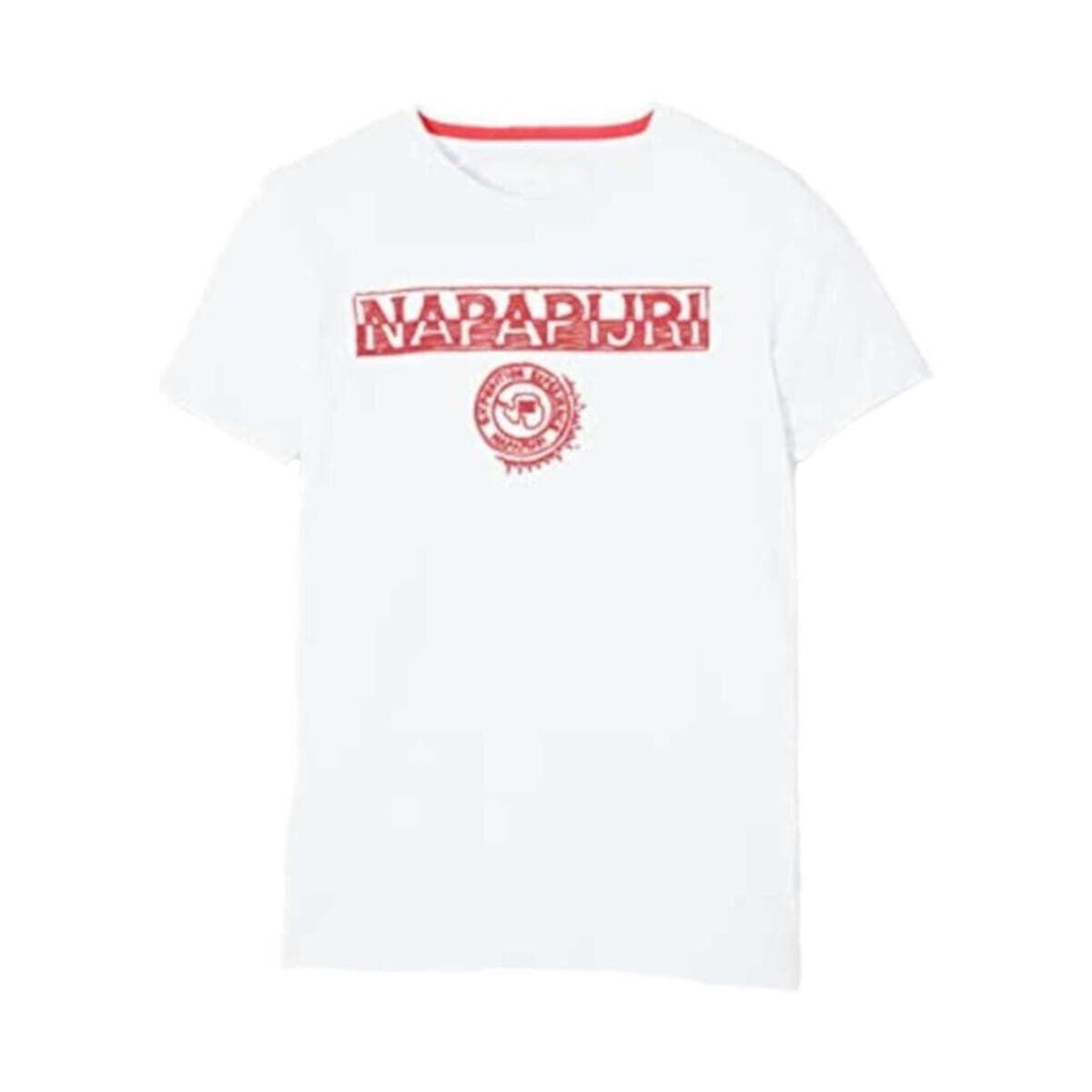 T-shirt με κοντά μανίκια Napapijri N0YG4M002