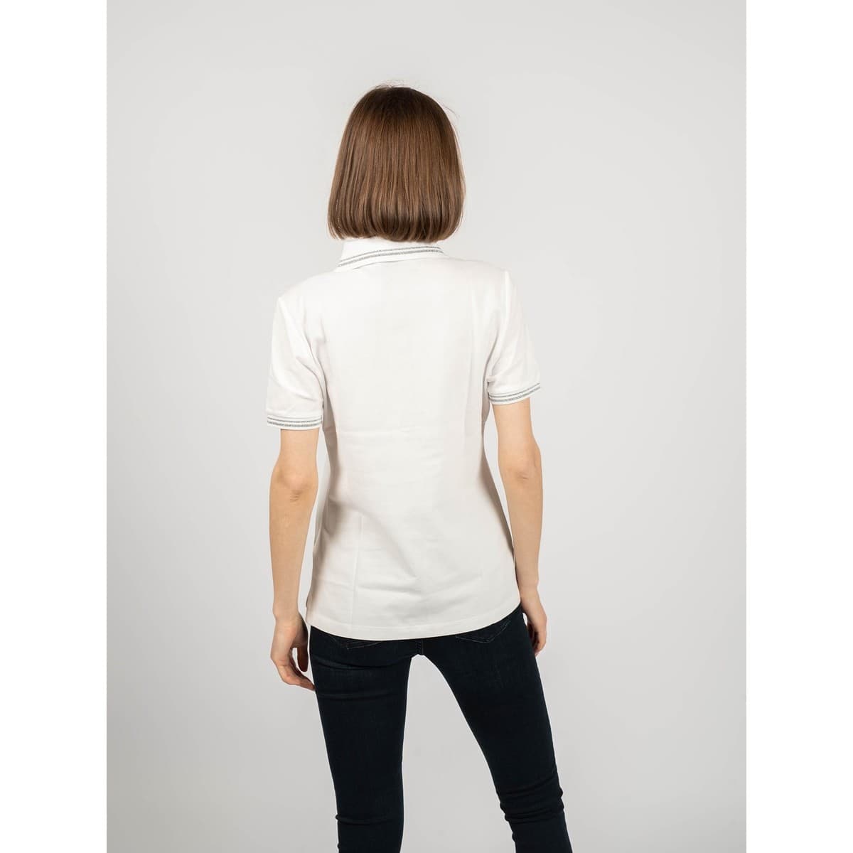 Women's Polo Shirts Geox White
