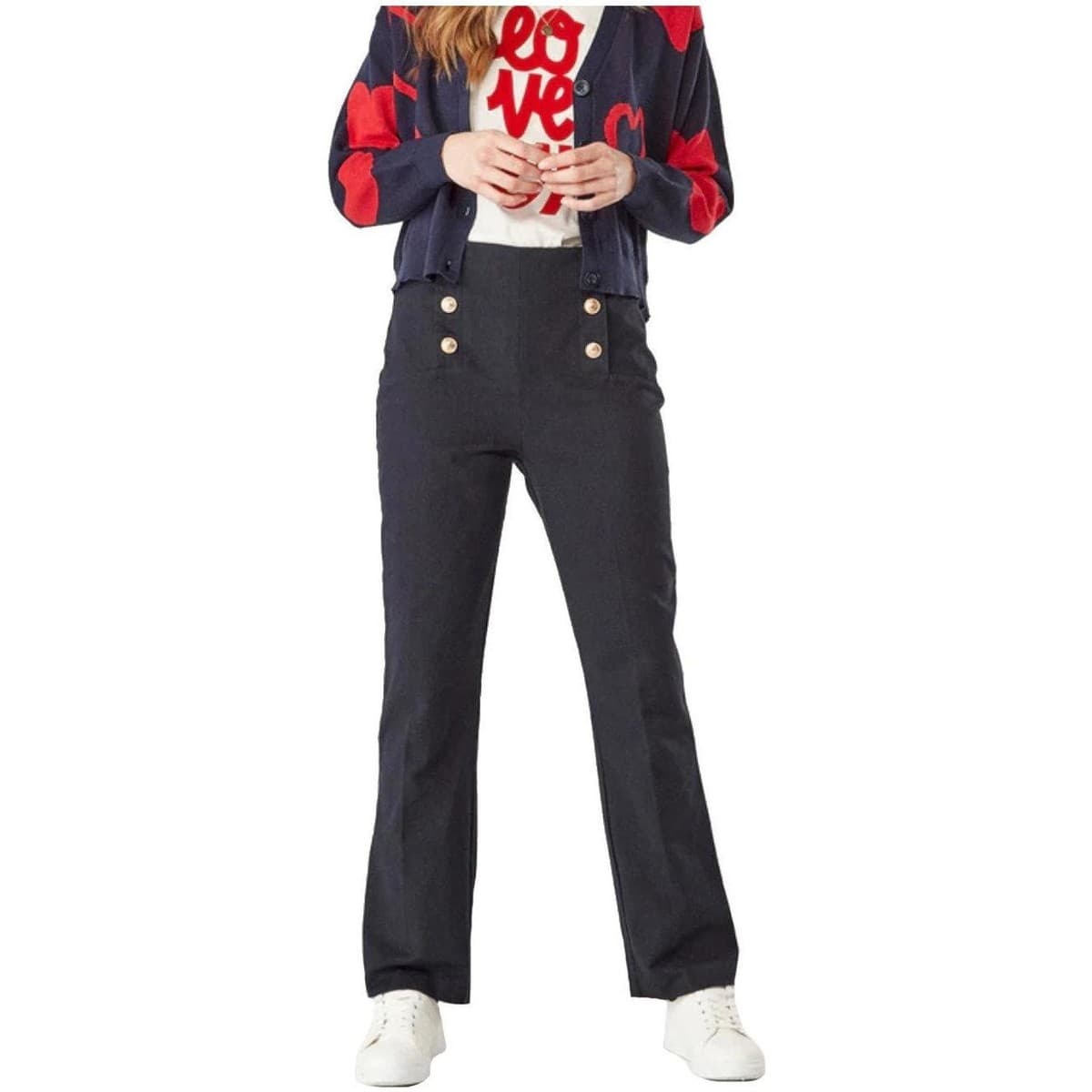 Women's Pants Naf Naf Blue