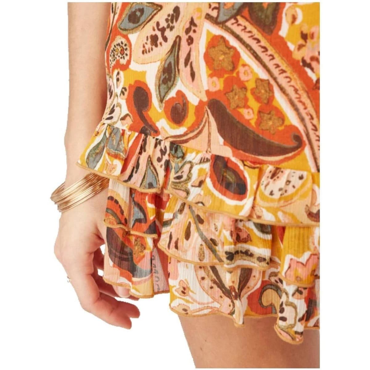 Women's Skirts Naf Naf Orange