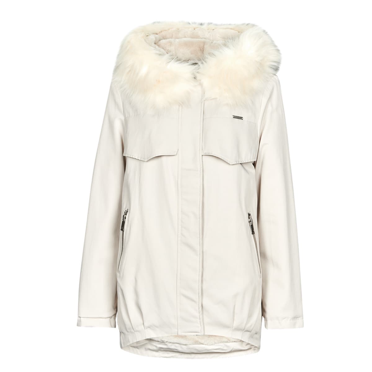 Women's Parkas Kaporal White