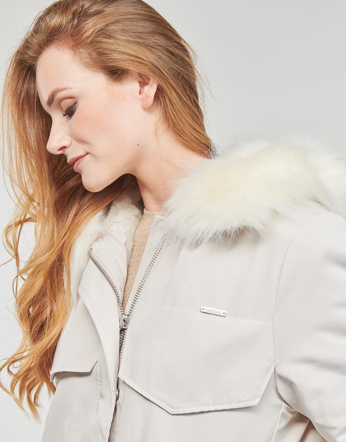 Women's Parkas Kaporal White