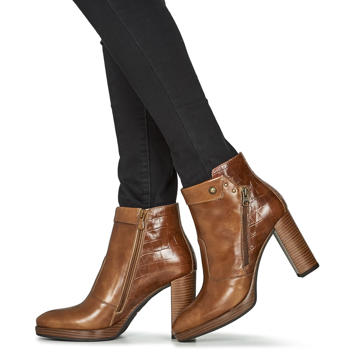 Women's Ankle Boots NeroGiardini Brown