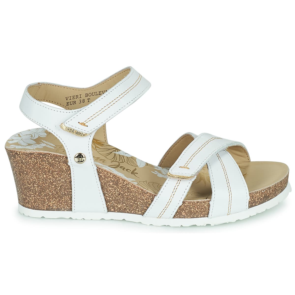 Women's Platforms Panama Jack White