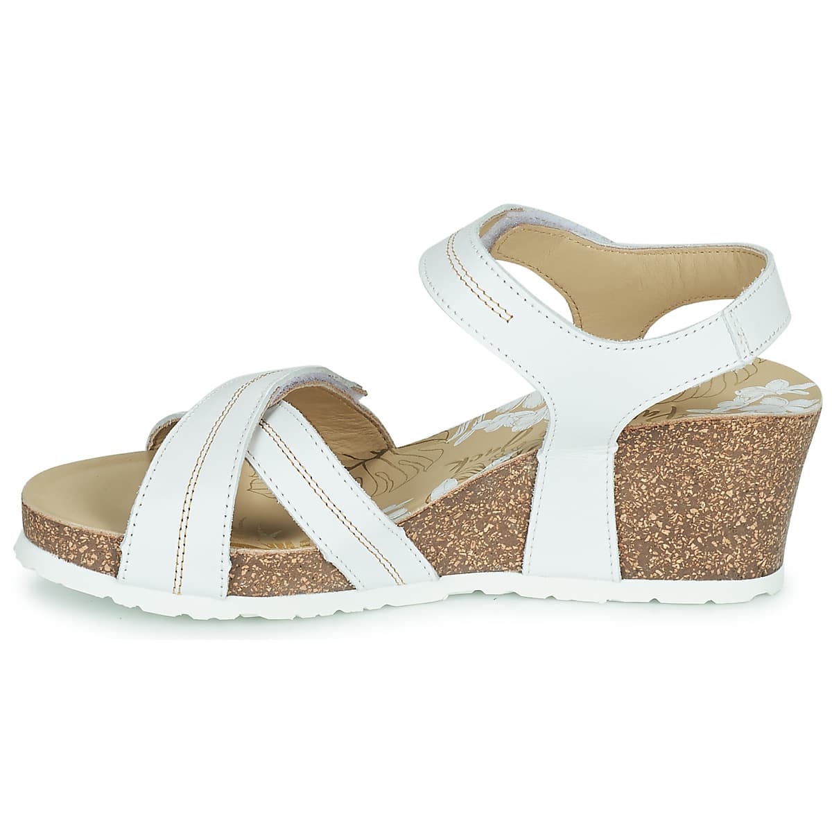 Women's Platforms Panama Jack White